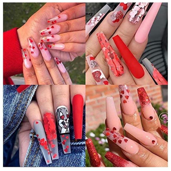 💕Heart shape 3D Nail Decor💕 - Picture 15 of 16